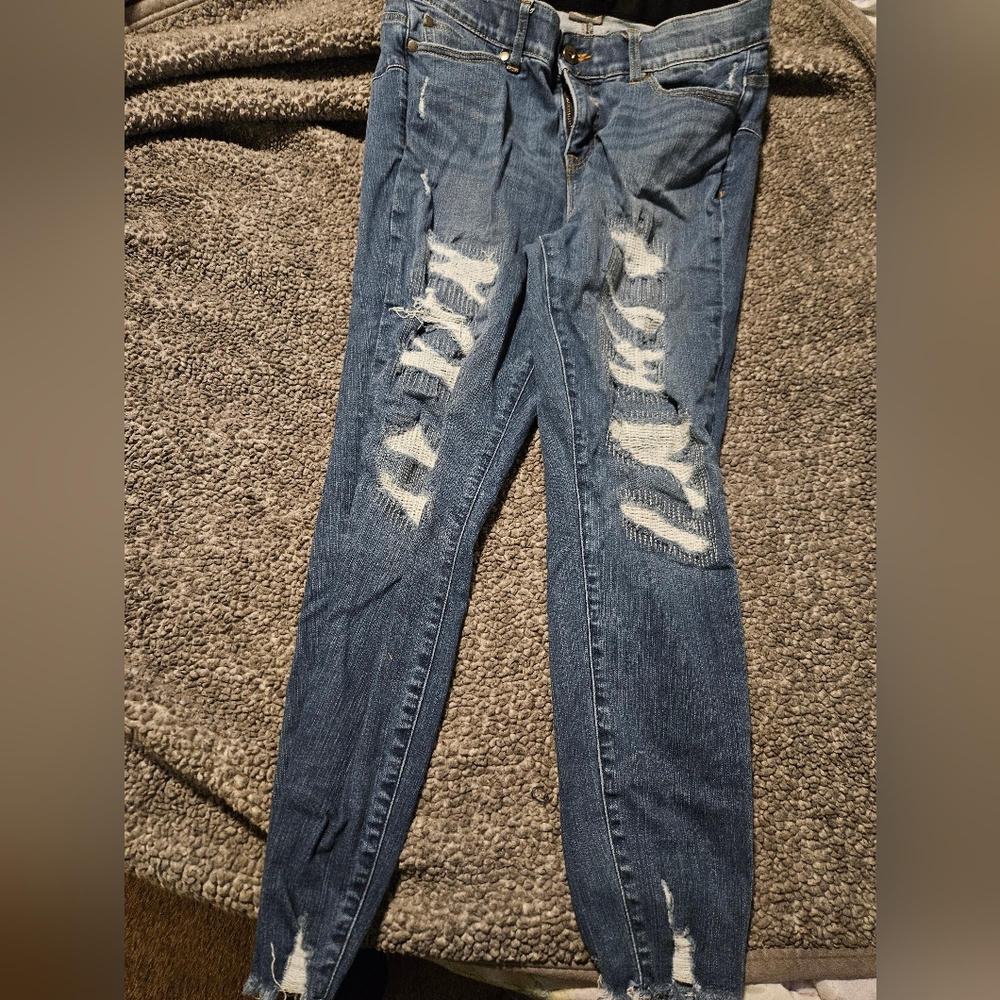 GUC TORRID SZ 16R BOMBSHELL SKINNY JEANS